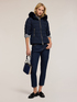 Short hooded down jacket image number 0