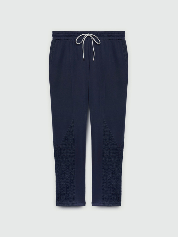 Joggers mit Tunnelzug in der Taille