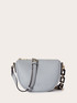 Shoulder bag with chain detail image number 1