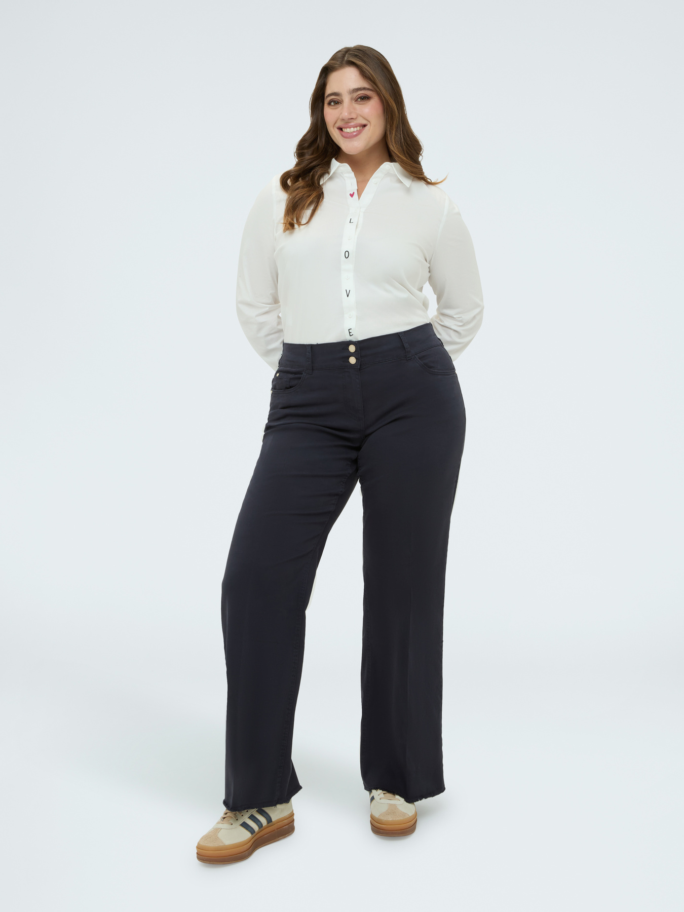 Pantalon Straight Fit en coton image number 5
