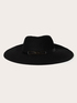 Cappello con fiocco gioiello in lana cotta image number 1