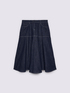Long denim skirt image number 5
