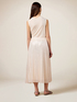 Pleated lurex skirt image number 1