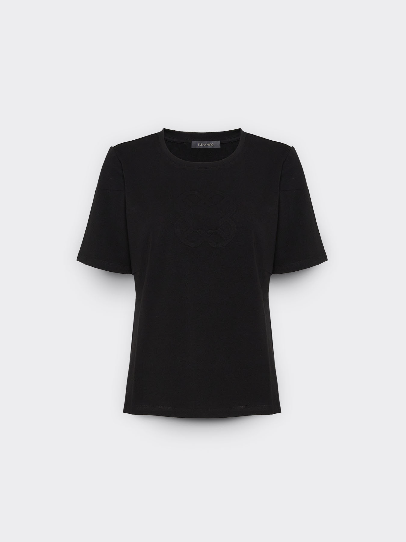 Cotton t-shirt with Monogram logo image number 4