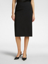 Straight skirt in Milano stitch image number 2