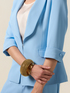 Blazer with three-quarter sleeves image number 2