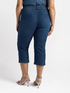 Cropped jeans with small studs image number 1
