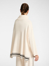 Cape with striped edge image number 1