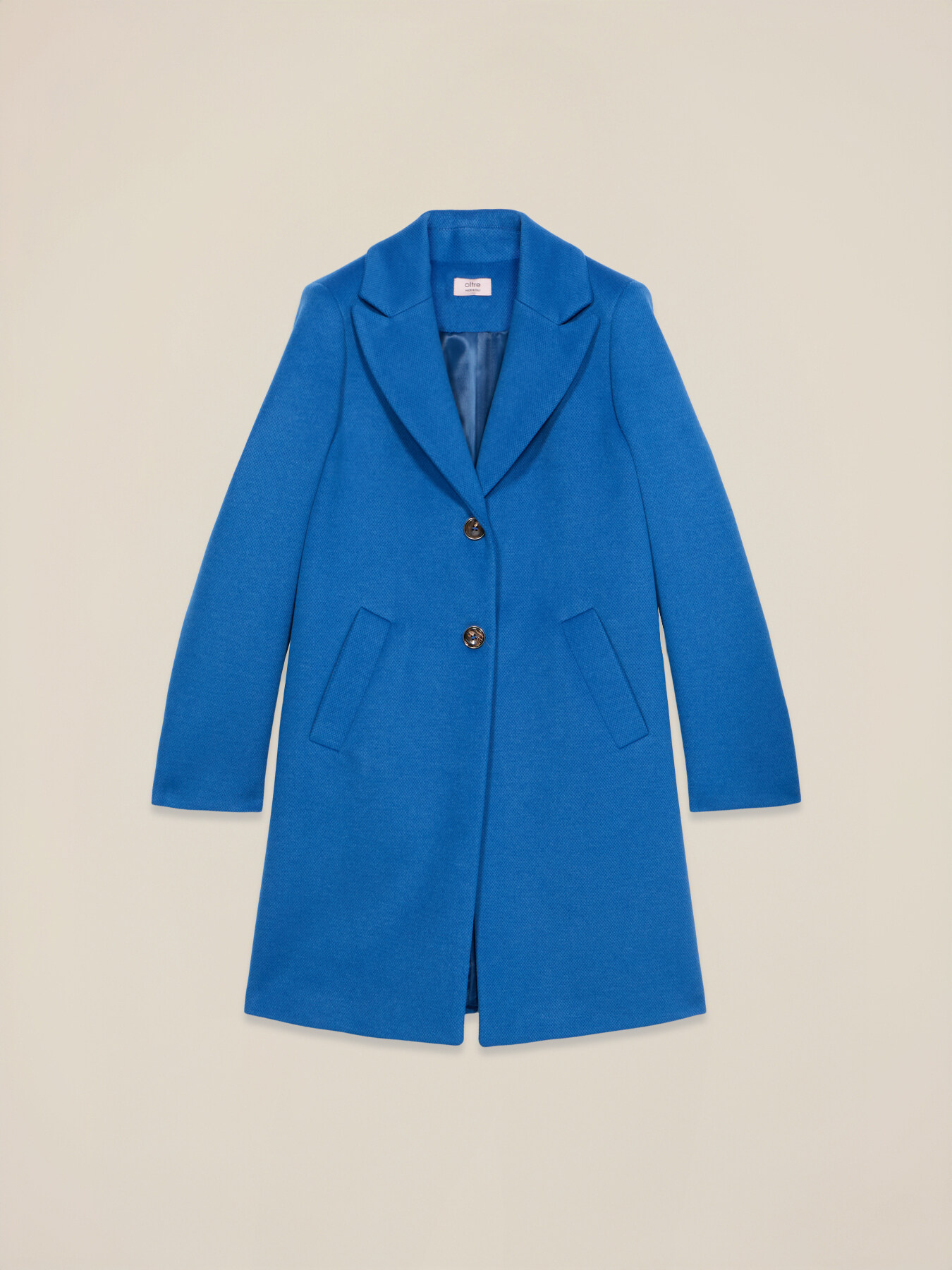 Long coat in drap image number 0