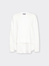 Layering effect sweatshirt image number 4