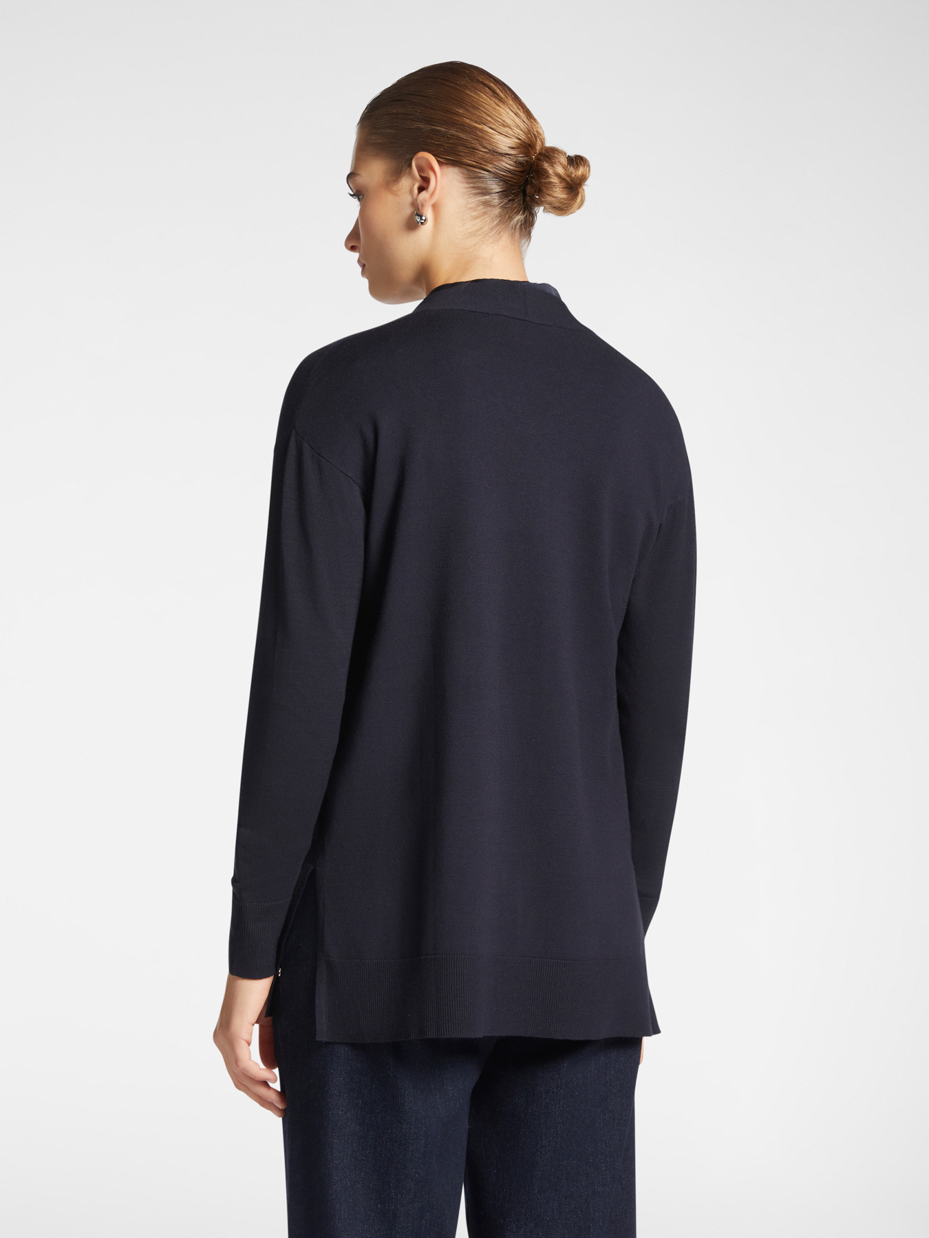 ECOVERO™ viscose open-front cardigan image number 1