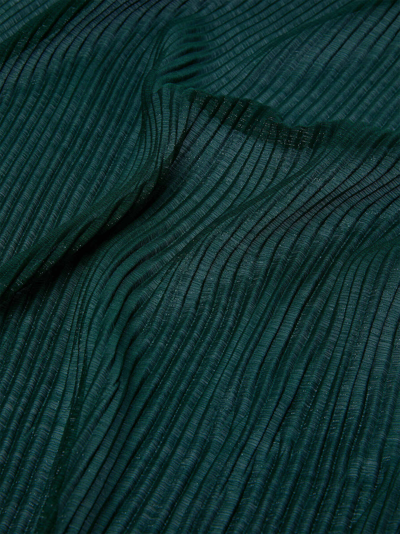 Pleated lurex scarf image number 2
