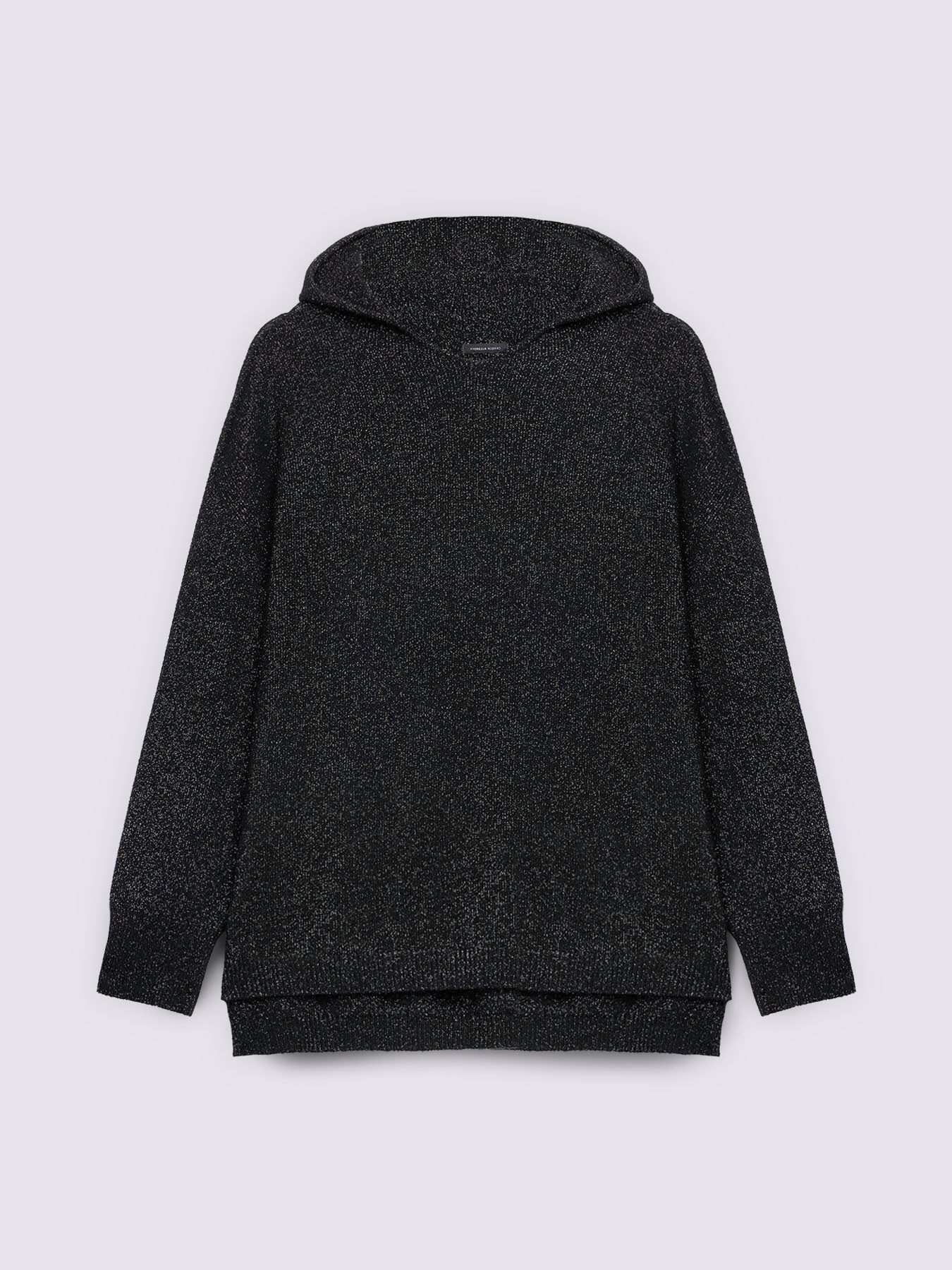 Maglia con cappuccio in misto viscosa image number 4