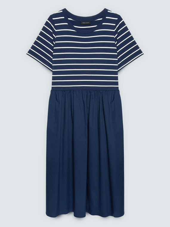 Hybridkleid in A-Linie