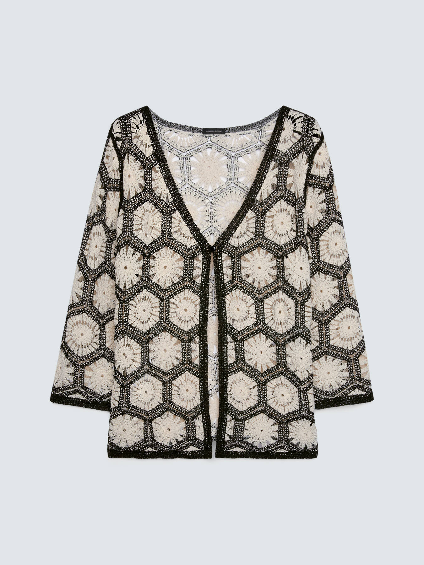 Cardigan in H&auml;keloptik image number 1