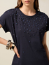 T-Shirt mit Strassstein-Stickerei image number 2