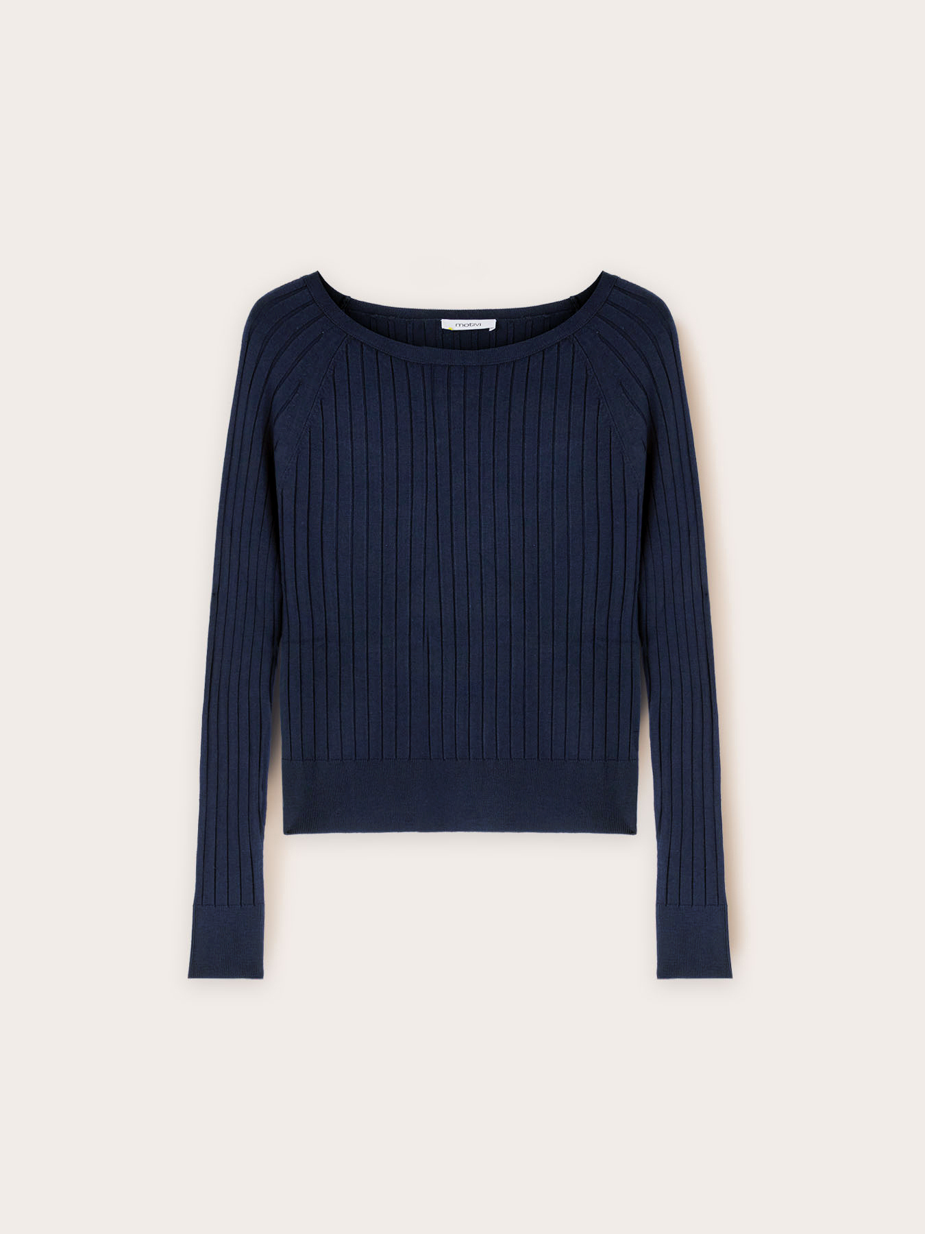 Mixed viscose ribbed top image number 4