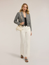 Short houndstooth jacket image number 3