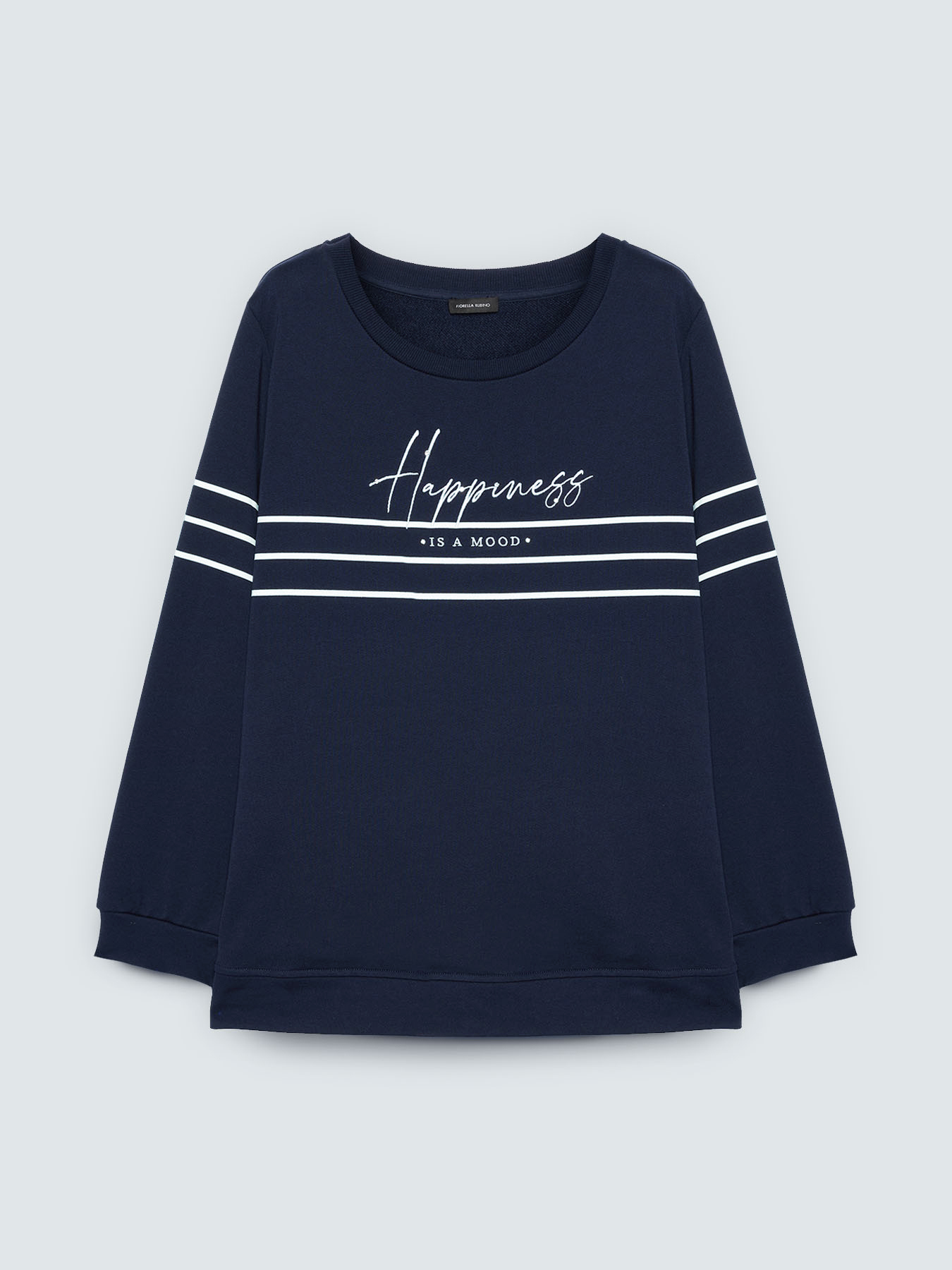 Cotton sweatshirt with print image number 4