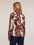 Hemdbluse aus Foulard-gemusterter Viskose image number 1