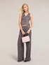 Weste aus Viskose-Twill mit Blumendruck image number 3