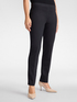 Pull-on trousers in Milanese stitch image number 2