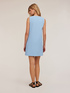 Sheath dress with metal chain detail image number 1