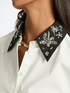 Camicia con colletto ricamato image number 3