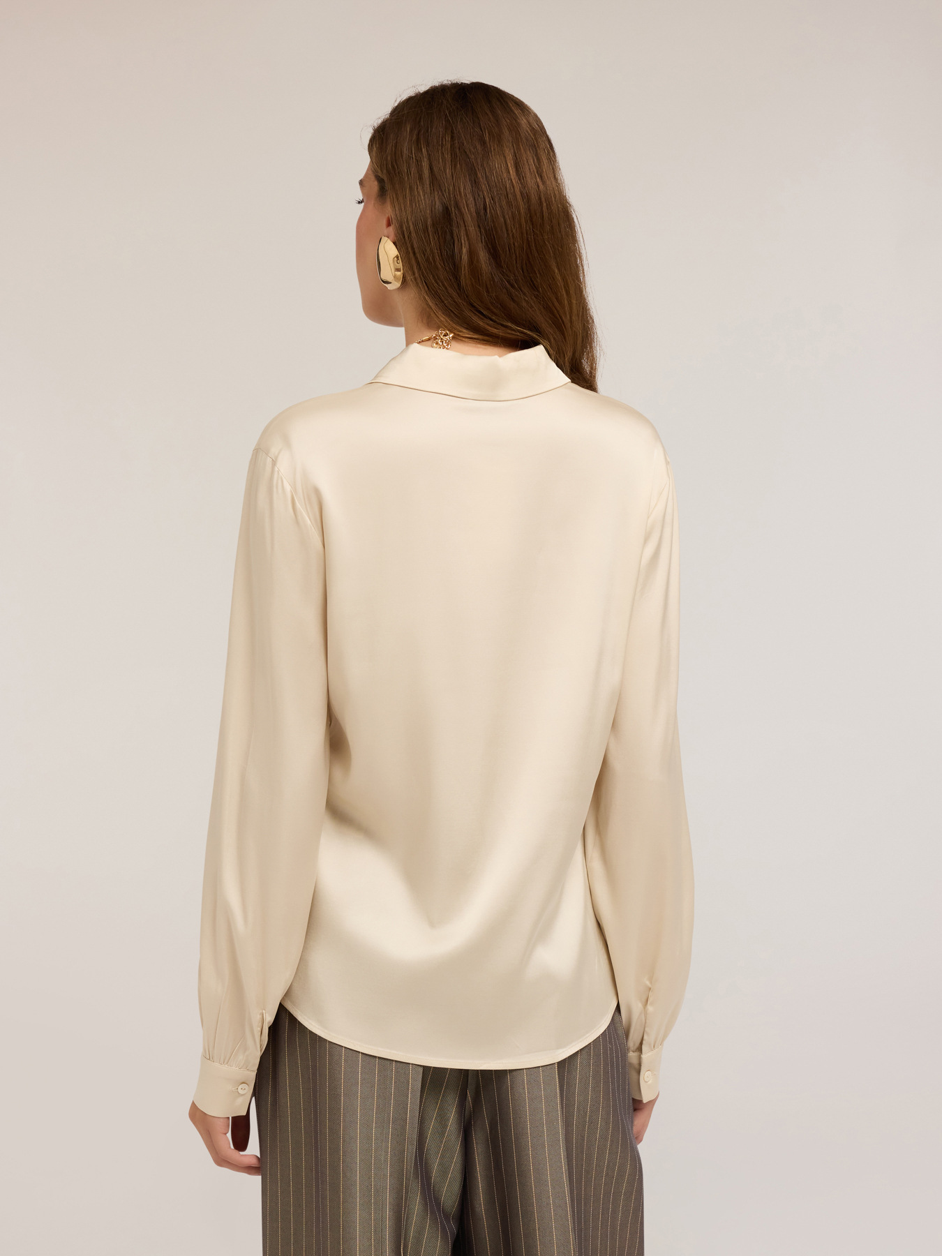 Satin shirt image number 1