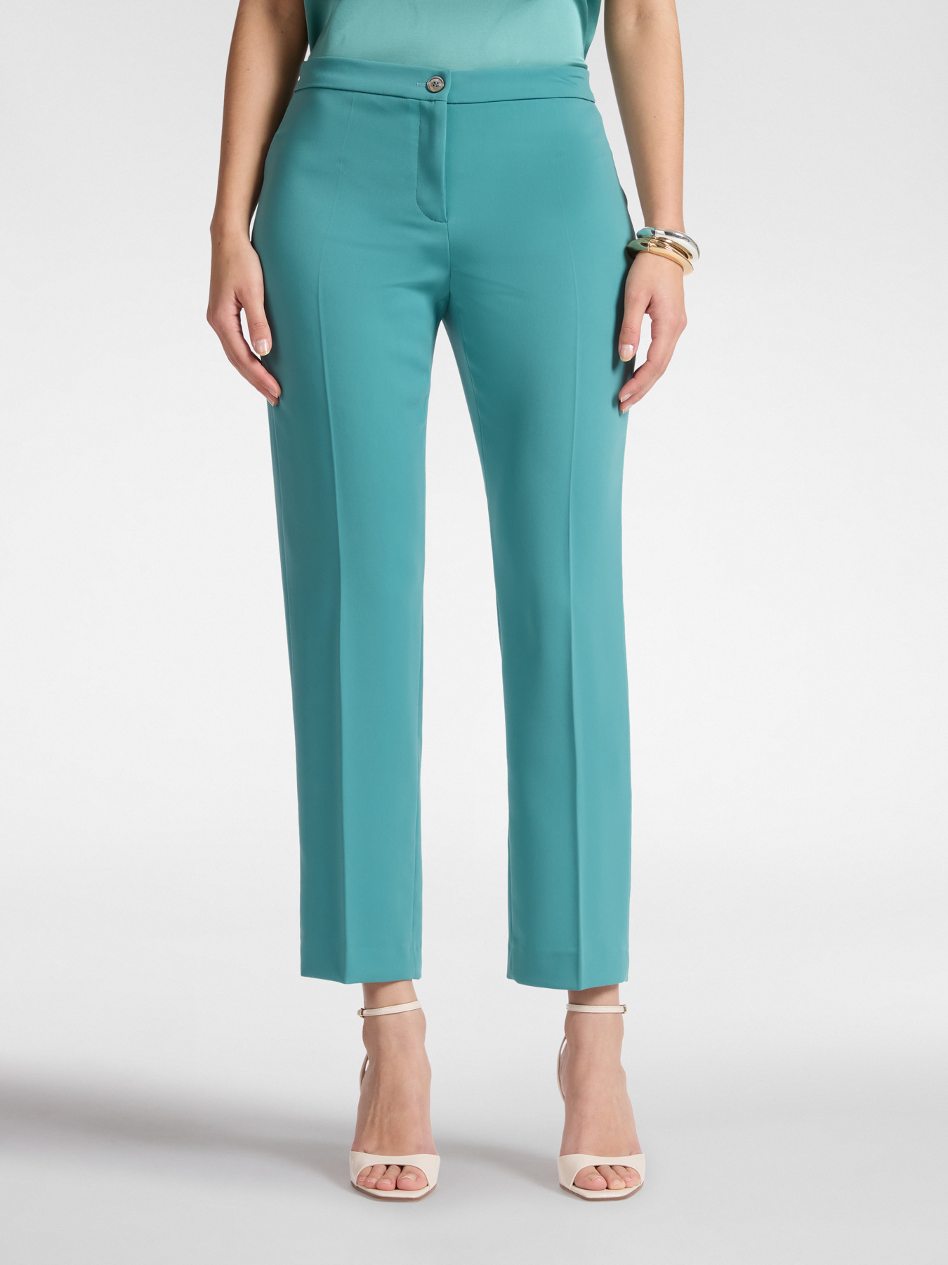 Pantalon en cr&ecirc;pe image number 2