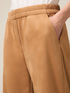 Palazzo-Hose mit Wildlederoptik image number 3