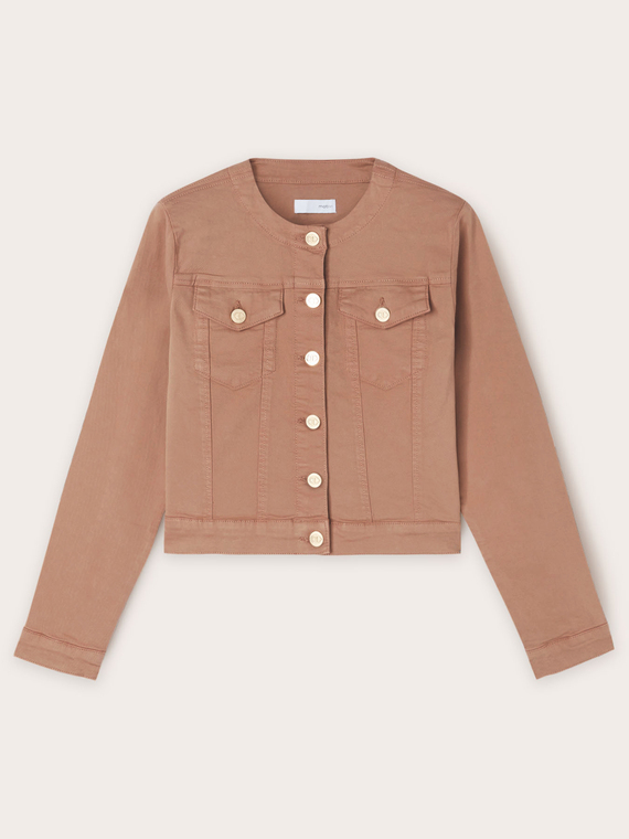 Blousonjacke aus Drillich