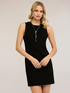 Sheath dress in Milano stitch image number 0