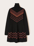 Kurzes Strickkleid mit Chevron-Muster image number 4