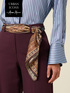Cintura con foulard decorativo image number 0
