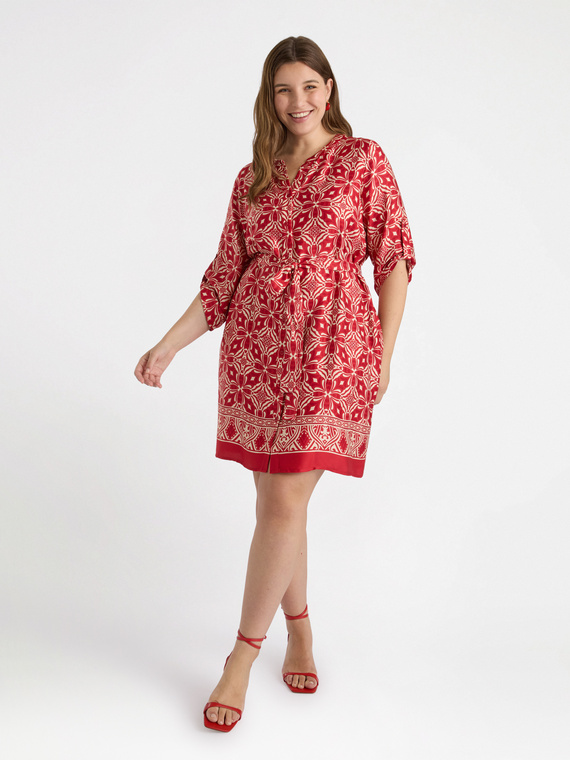 Ethnic print dress
