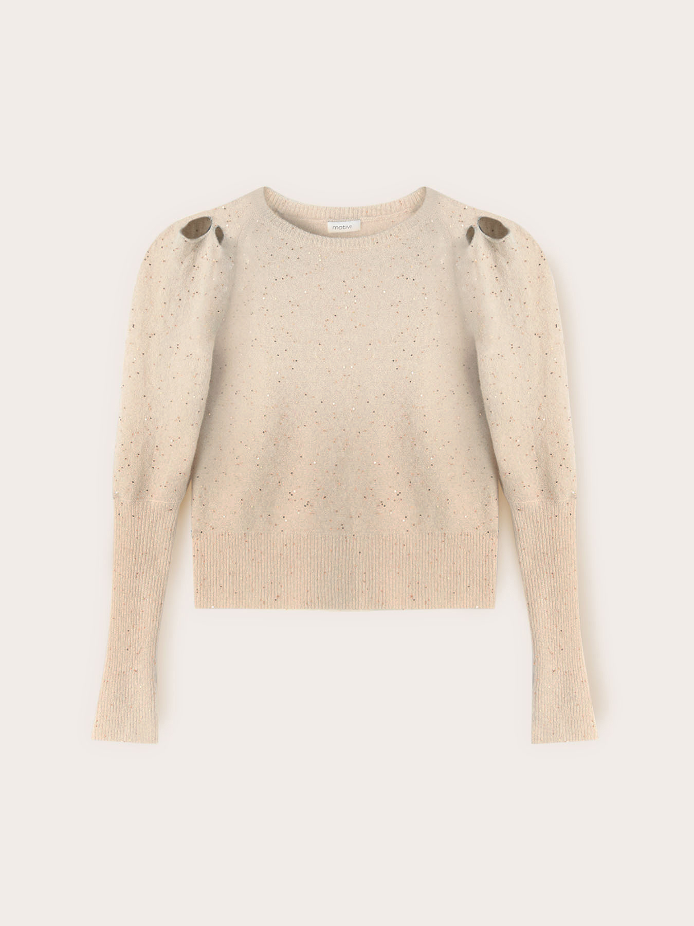 Mohair sweater with sequins image number 4