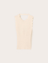 Sweater with scalloped edge and back cut-out image number 4