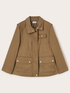 Parka mixte en lyocell avec manches détachables image number 4