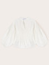 Oversized blouse with pleated feature image number 4