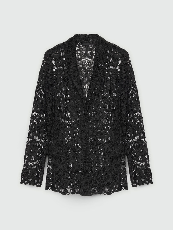 Lace blazer