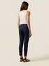 Skinny cotton blend trousers image number 1