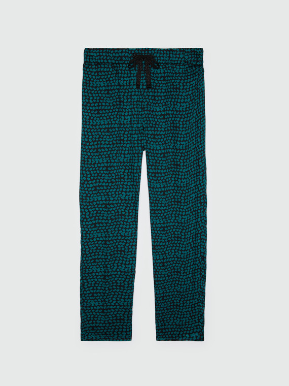 Pantalon droit imprimé
