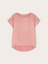 T-shirt bimati&egrave;re m&eacute;lange coton image number 3