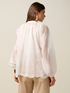Embroidered voile blouse image number 1