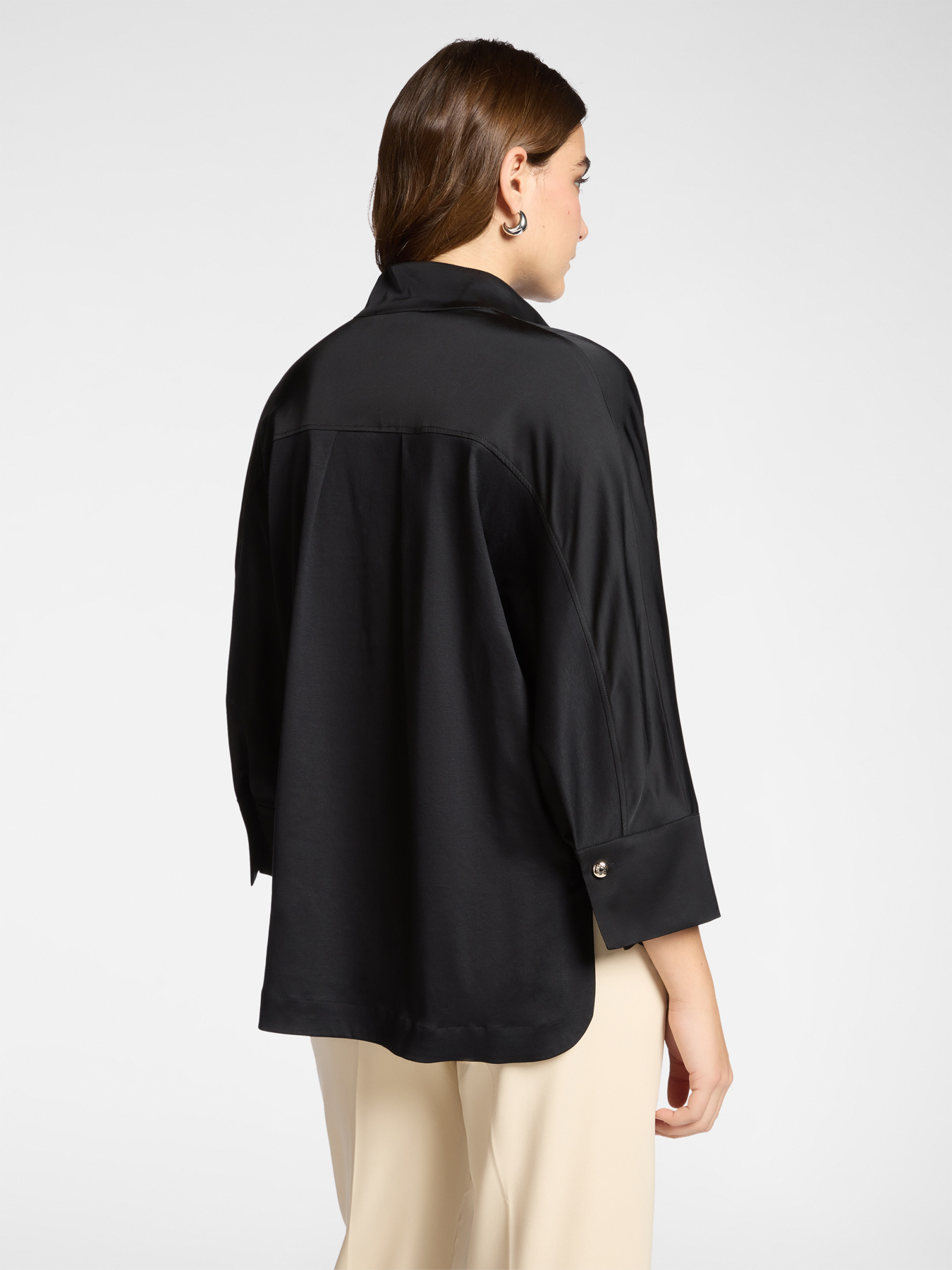 Camisa de cetim image number 1