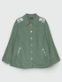 Camisa amplia con bordado image number 5