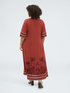Caftan &agrave; imprim&eacute; ethnique image number 1