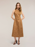 Polka dot flare dress image number 2