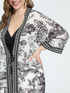 Offener Kaftan aus Viskose image number 3